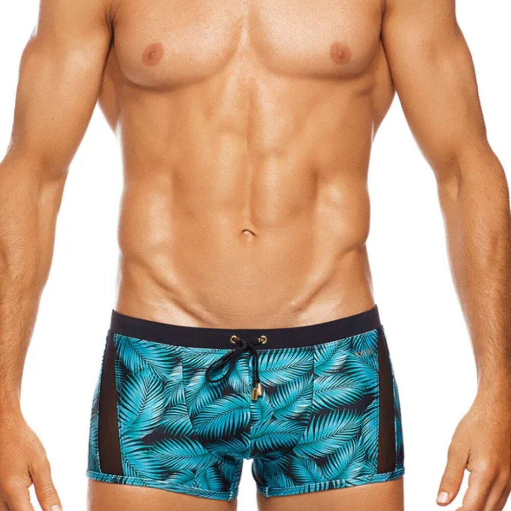 Tribe Australia Palm Print Swim Briefs – Size Small